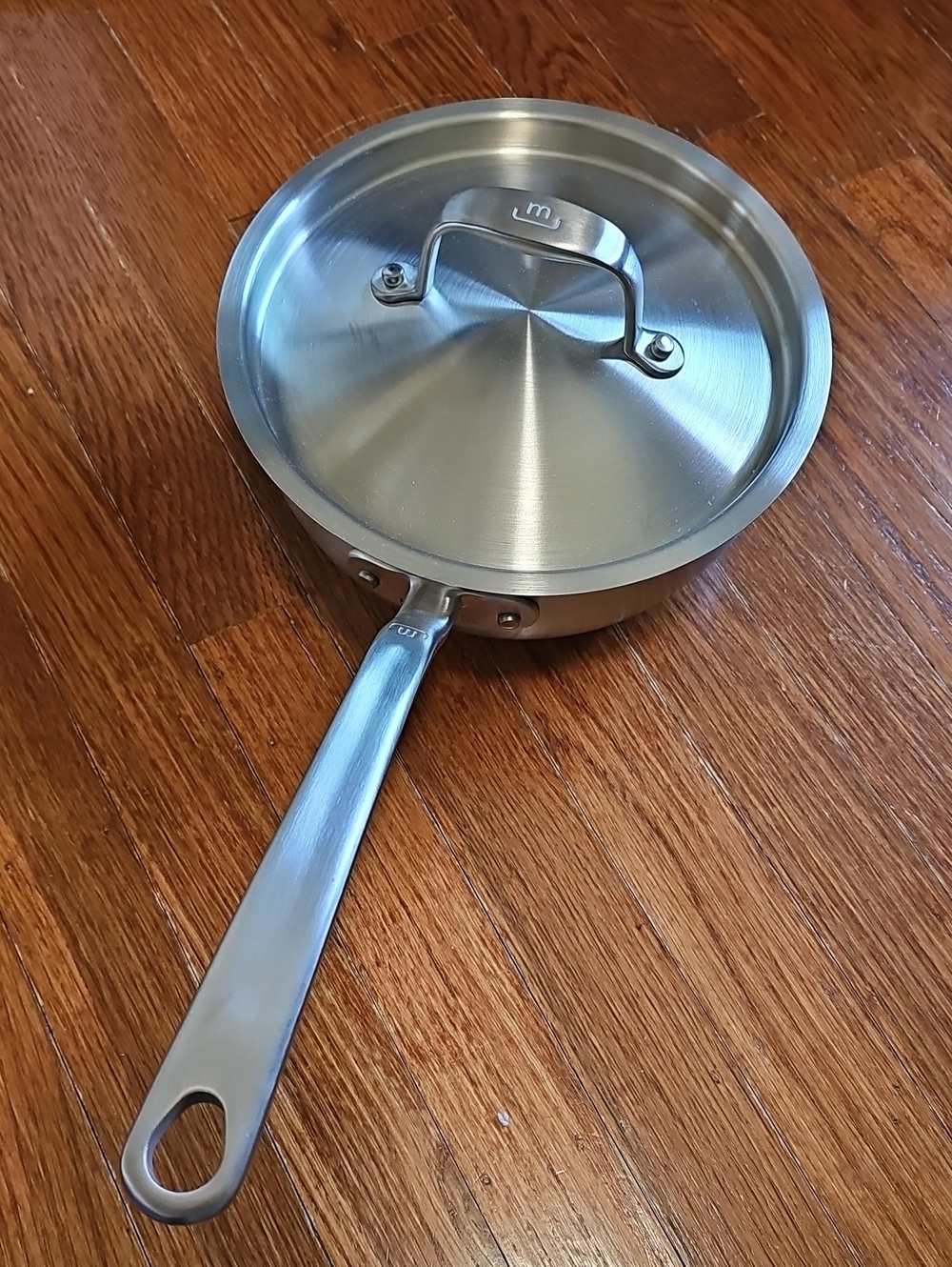 Made In 2 Qt Stainless Clad Saucier